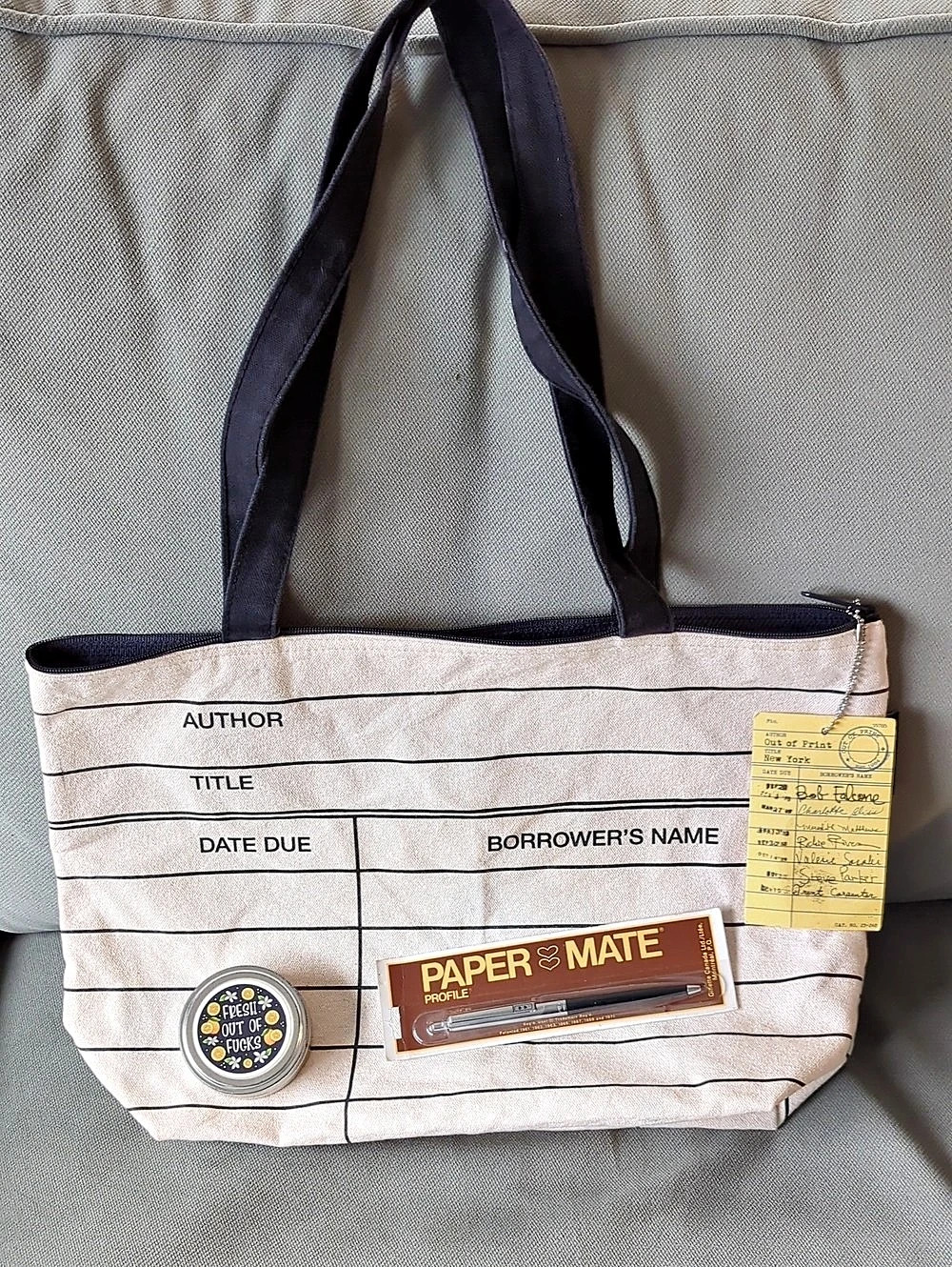 Bookworm Bundle: Tote, Pen & Book Darts